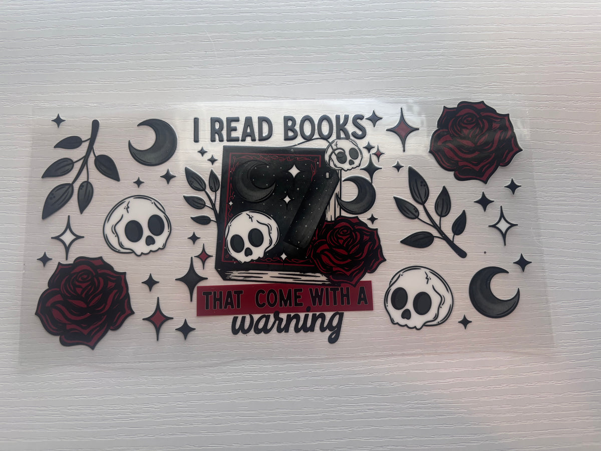 Dark Romance Warning Wrap