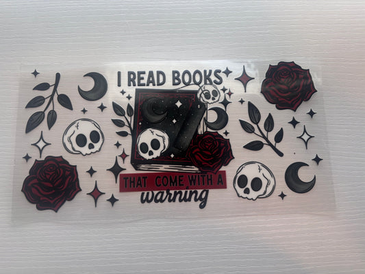 Dark Romance Warning Wrap