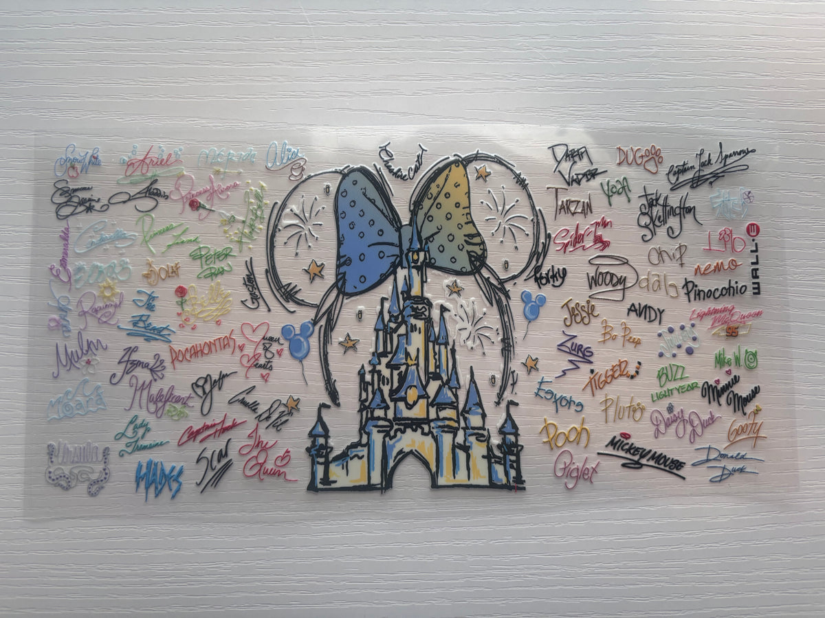 Disney Autographs Wrap